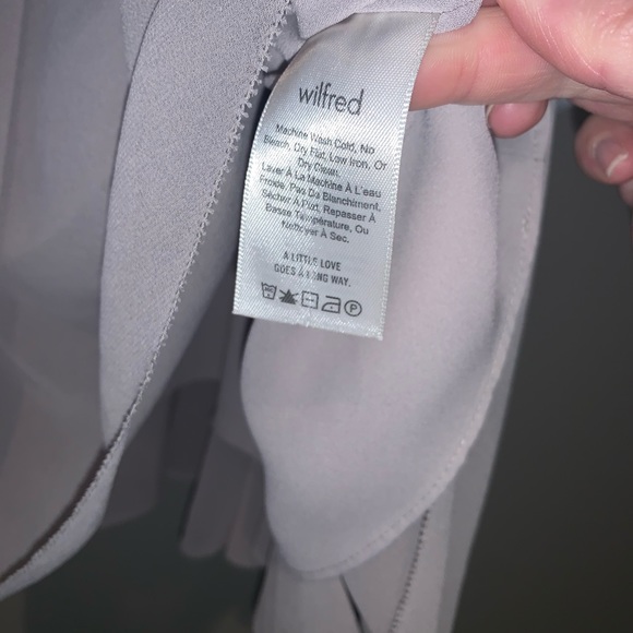 Aritzia Wilfred Terre Skirt/Lucite Gray SOLD OUT💕 - Picture 5 of 6